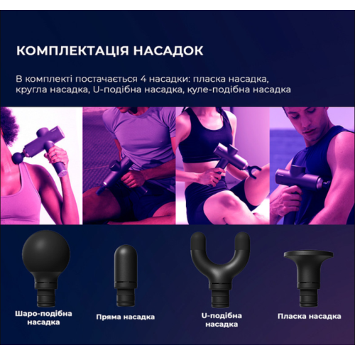 Масажер для ніг   YUNMAI Massage Gun Prime 2 - фото №5
